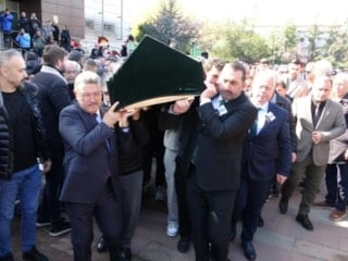 Trabzonspor'da, Orhan Kaynak için tören düzenlendi