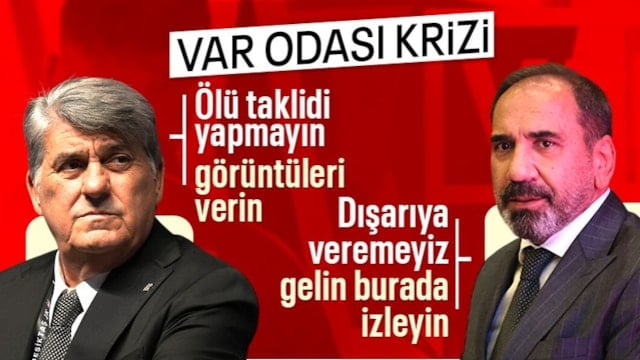Beşiktaş'ın talebine TFF'den cevap geldi: Dışarıya görüntü veremeyiz!
