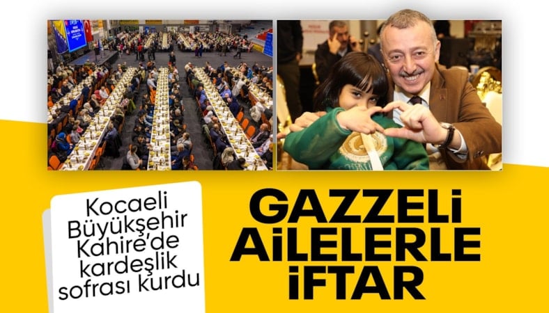 Kocaeli’nin 'Kardeşlik Sofrası' Balkanlar'dan Kahire'ye uzandı