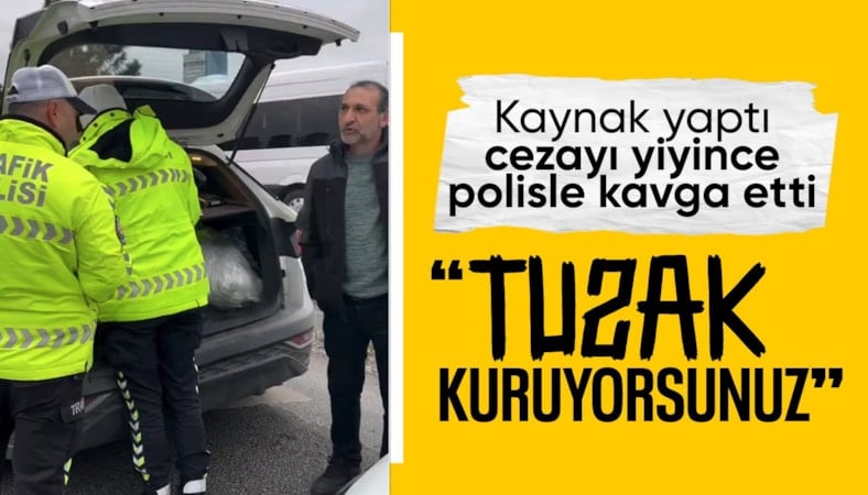 İstanbul'da 'drone' destekli denetimde ceza yedi, polisle tartıştı: Tuzak kuruyorsunuz