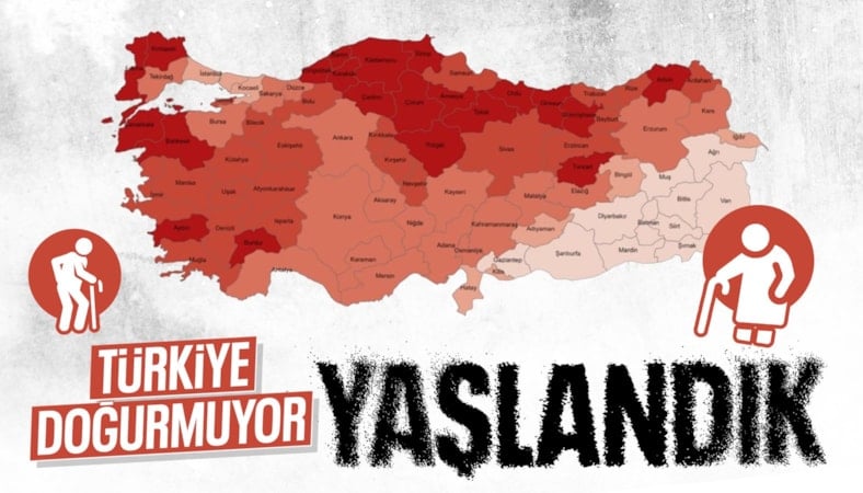 TÜİK: Yaşlı nüfus 9 milyon 583 bin 59 kişi oldu