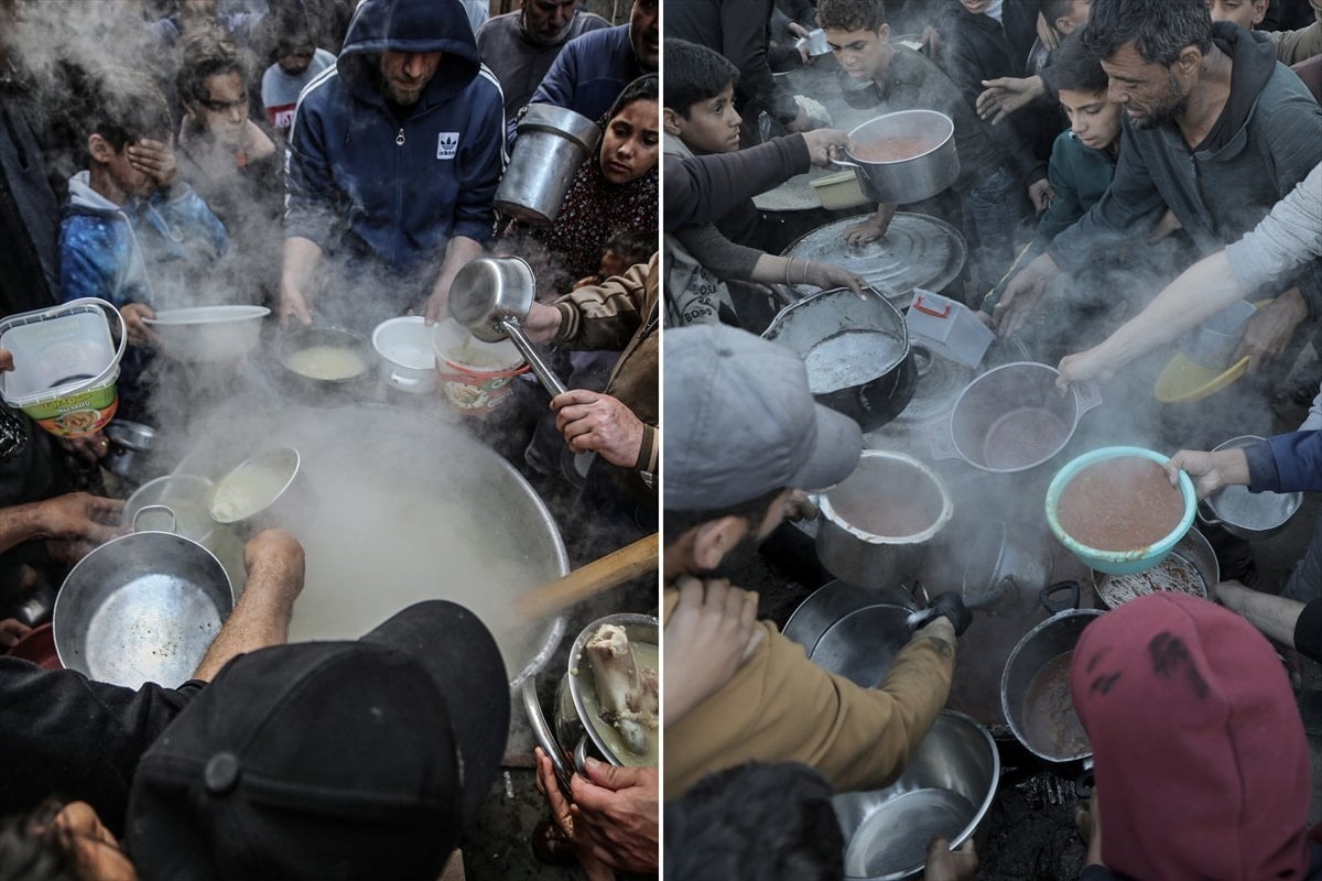 Gazze'de yıllardır değişmeyen iftar kareleri
