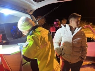 Burdur'da uygulama noktasında 'dur' ihtarına uymayıp kaçtı: Araçlar vardı yanaşamadım