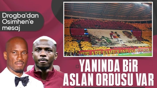 Didier Drogba'dan Victor Osimhen paylaşımı: Güçlü kal kardeşim
