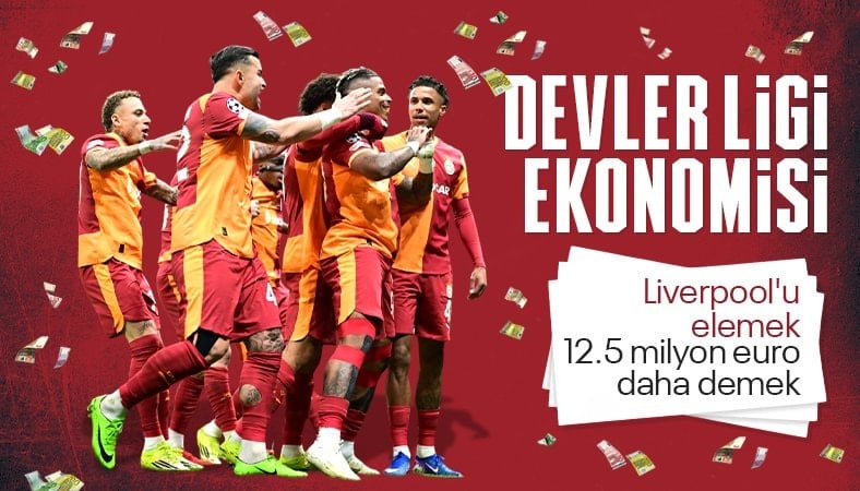 Galatasaray, Liverpool'u elerse 12.5 milyon euro daha kazanacak