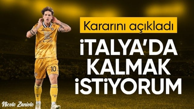 Nicolo Zaniolo: Udinese'de kalmak istiyorum