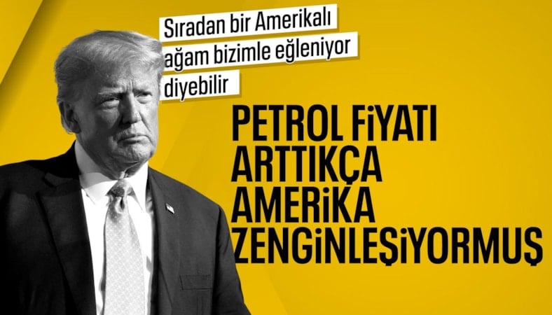 'Petrol fiyatları yükseldikçe ABD çok para kazanıyor'