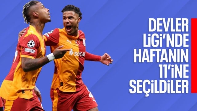 Şampiyonlar Ligi’nde Galatasaray damgası: Jakobs ve Lemina haftanın 11’inde