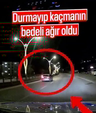 Yozgat'ta polisin "dur" ihtarına uymayan sürücüye 225 bin liralık ceza kesildi