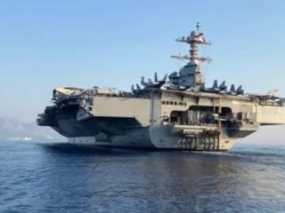 Kızıldeniz'deki USS Gerald R. Ford uçak gemisinde yangın