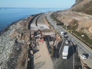 Artvin’de 4 kişinin hayatını kaybettiği heyelan bölgesinde tünel çalışması