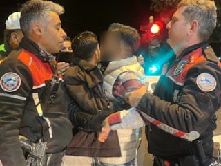 Burdur'da 'dur' ihtarına uymayan alkollü sürücüye 225 bin TL para cezası kesildi