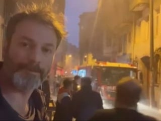 Ufuk Özkan'ın kardeşi Umut Özkan'ın yangın paylaşımı: Korku dolu bir andı