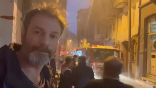 Ufuk Özkan'ın kardeşi Umut Özkan'ın yangın paylaşımı: Korku dolu bir andı