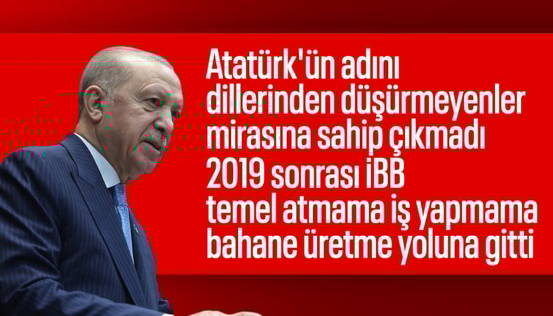 Cumhurbaşkanı Erdoğan'dan İBB'ye Cerrahpaşa tepkisi