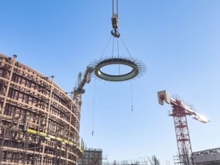 Akkuyu NGS'nin 4. güç ünitesinde reaktör şaftının yapısal bileşeni takıldı