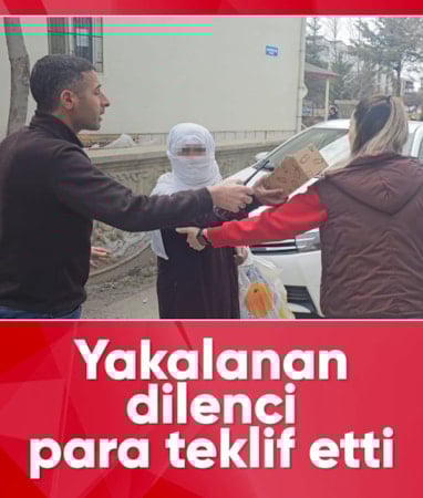 Elazığ’da dilenciden zabıtalara ilginç teklif