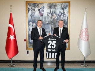 Serdal Adalı'dan Milli Eğitim Bakanı Tekin'e ziyaret