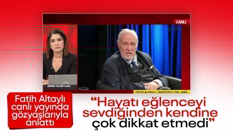 İlber Ortaylı'yı anlatan Fatih Altaylı gözyaşlarını tutamadı