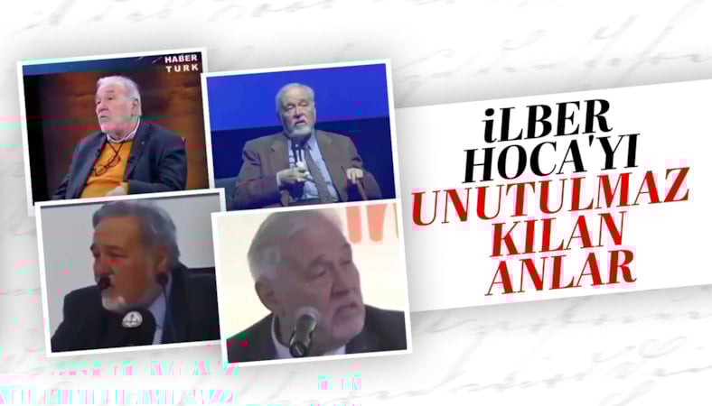 İlber Ortaylı'nın hafızalara kazınan anları ve sözleri