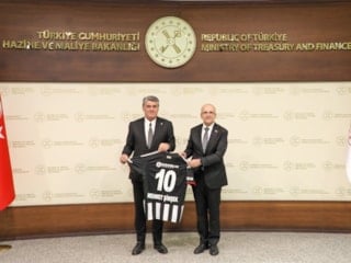 Serdal Adalı'dan Hazine ve Maliye Bakanı Şimşek'e ziyaret