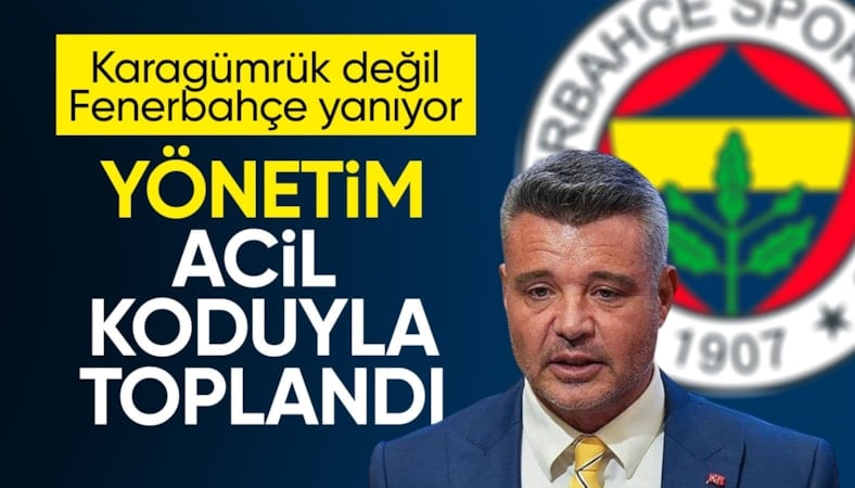 Fenerbahçe'de Fatih Karagümrük maçı sonrası acil toplantı!