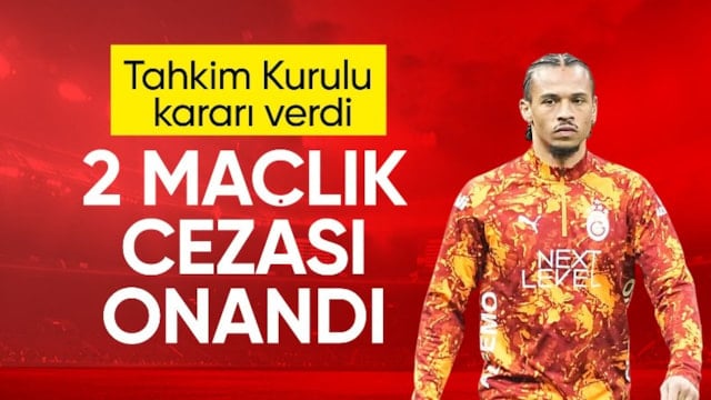 Tahkim Kurulu, Leroy Sane'nin 2 maç men cezasını onadı!
