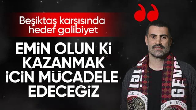 Volkan Demirel, Beşiktaş karşısında galibiyet istiyor