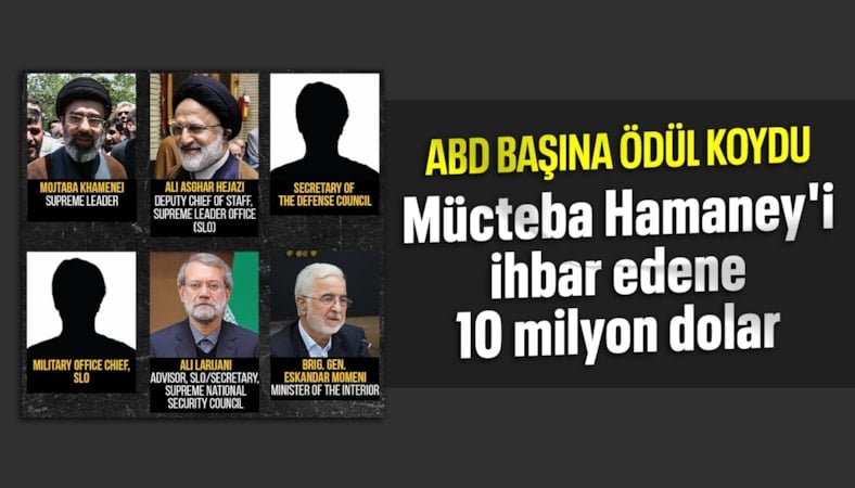 ABD'den İranlı yetkilileri ihbar edene 10 milyon dolar ödül