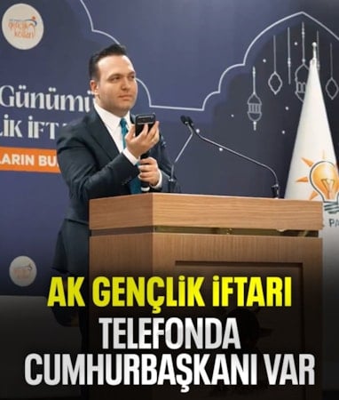 Cumhurbaşkanı Erdoğan, AK Gençlik iftarına telefonla bağlandı