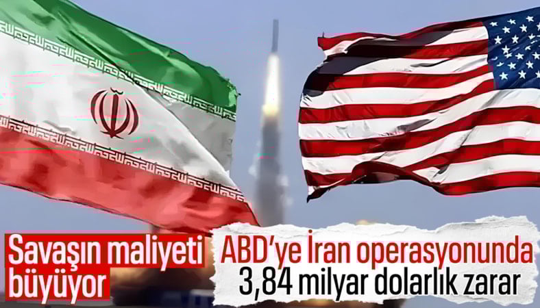 ABD'ye İran savaşının ağır maliyeti: 3,84 milyar dolarlık kayıp