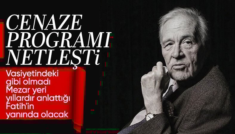 İlber Ortaylı, Fatih Camii Haziresi'nde toprağa verilecek