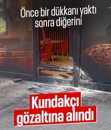 Bursa'da eski çalışan dehşeti: 2 dükkanı ateşe verdi