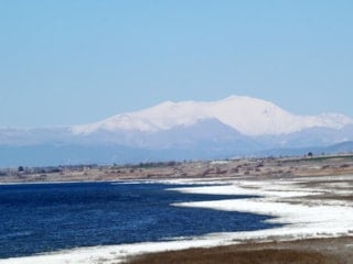 Burdur Gölü'nde su seviyesi yükseldi