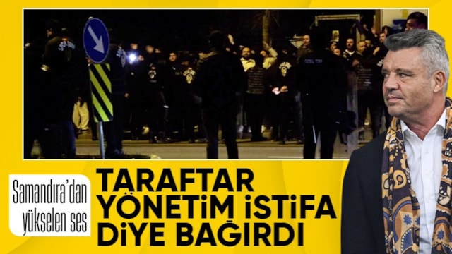 Fenerbahçe'de taraftarlardan 'yönetim istifa' sesleri