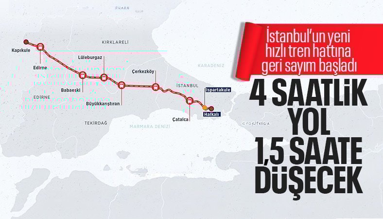 Abdulkadir Uraloğlu açıkladı: İstanbul'a yeni hızlı tren hattı geliyor