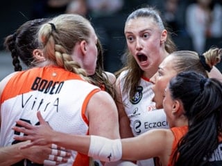 Eczacıbaşı, sahasında Aydın Büyükşehir Belediyespor'u mağlup etti