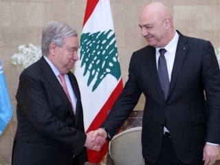 Antonio Guterres: Lübnan halkı bu savaşı seçmedi