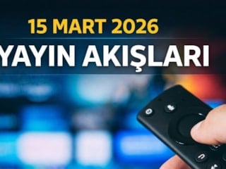 15 Mart 2026 Pazar TV'de yayın akışları: Kanal kanal listelendi