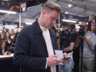 Ter Stegen, başkanlık seçiminde oy kullanamadı