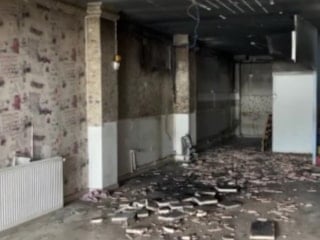 Burdur'da kiraya verilen dükkan, 4 yıl sonra harabeye döndü