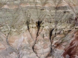 Yozgat’ta doğanın yıllarca şekillendirdiği tepe, drone'la görüntülendi