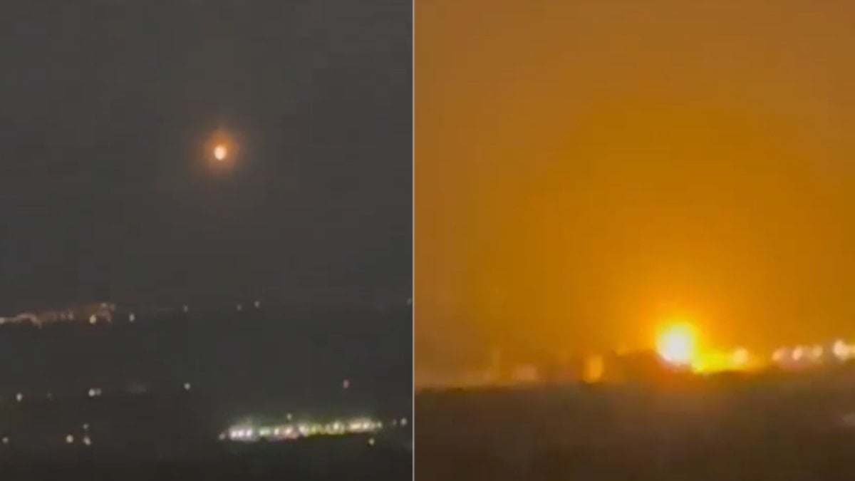 Demir Kubbe arızalandı: İran füzesi İsrail'i vurdu