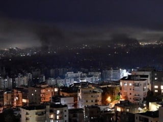 İsrail'den Lübnan'ın başkenti Beyrut'a hava saldırısı