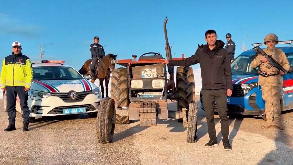 Muğla'da çalınan traktör, 21 yıl sonra Van'da bulundu