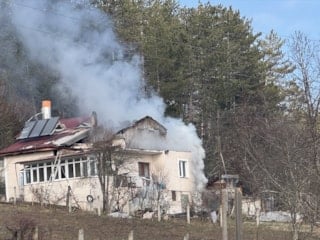 Karabük’te müstakil evde yangın: 1 ölü 1 yaralı