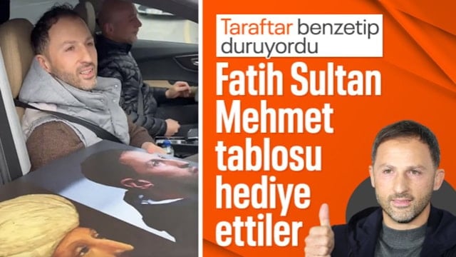 Fenerbahçe taraftarından Domenico Tedesco’ya özel hediye