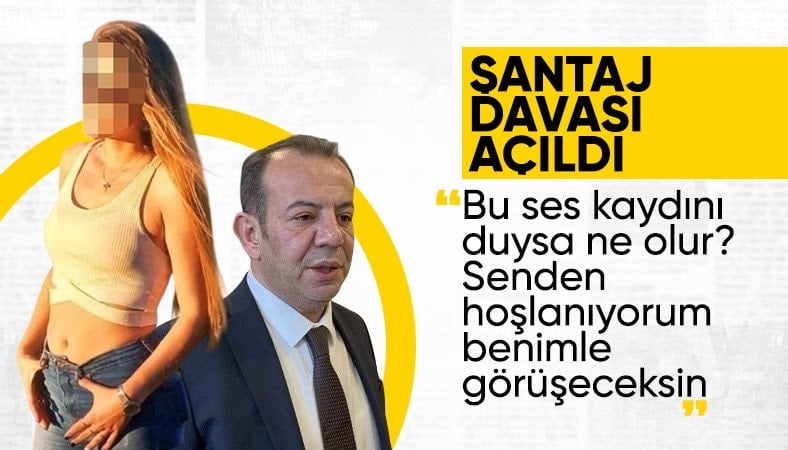 Tanju Özcan ve 3 sanık hakkında şantaj davası