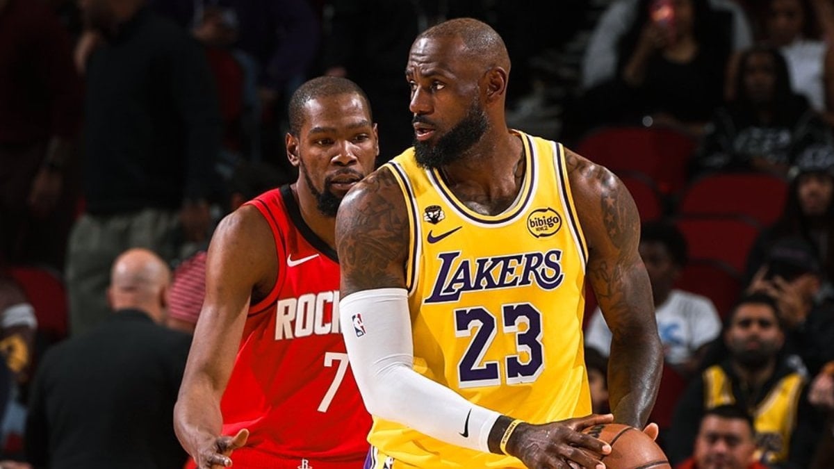 Los Angeles Lakers, Houston Rockets'ı yenerek art arda 6. galibiyetine ulaştı