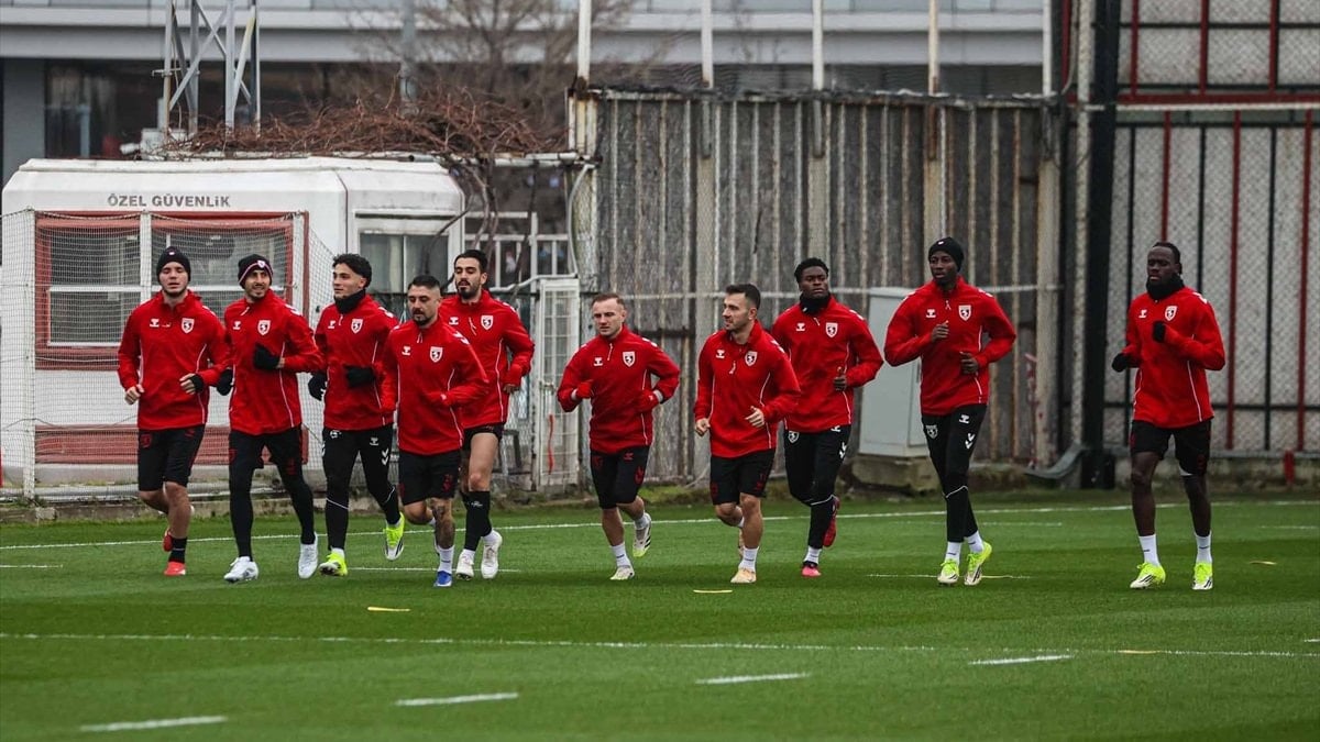 Samsunspor, Rayo Vallecano maçı hazırlıklarına başladı